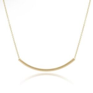 Enewton 16" necklace gold - bliss bar gold NEW $52